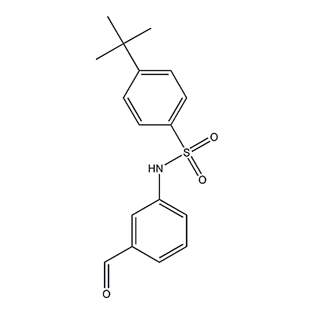 RHAWN 4-(Tert-butyl)-N-(3-formylphenyl)benzenesulfonamide
