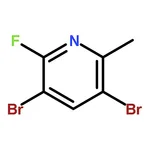 RHAWN 3,5-Dibromo-2-fluoro-6-methylpyridine