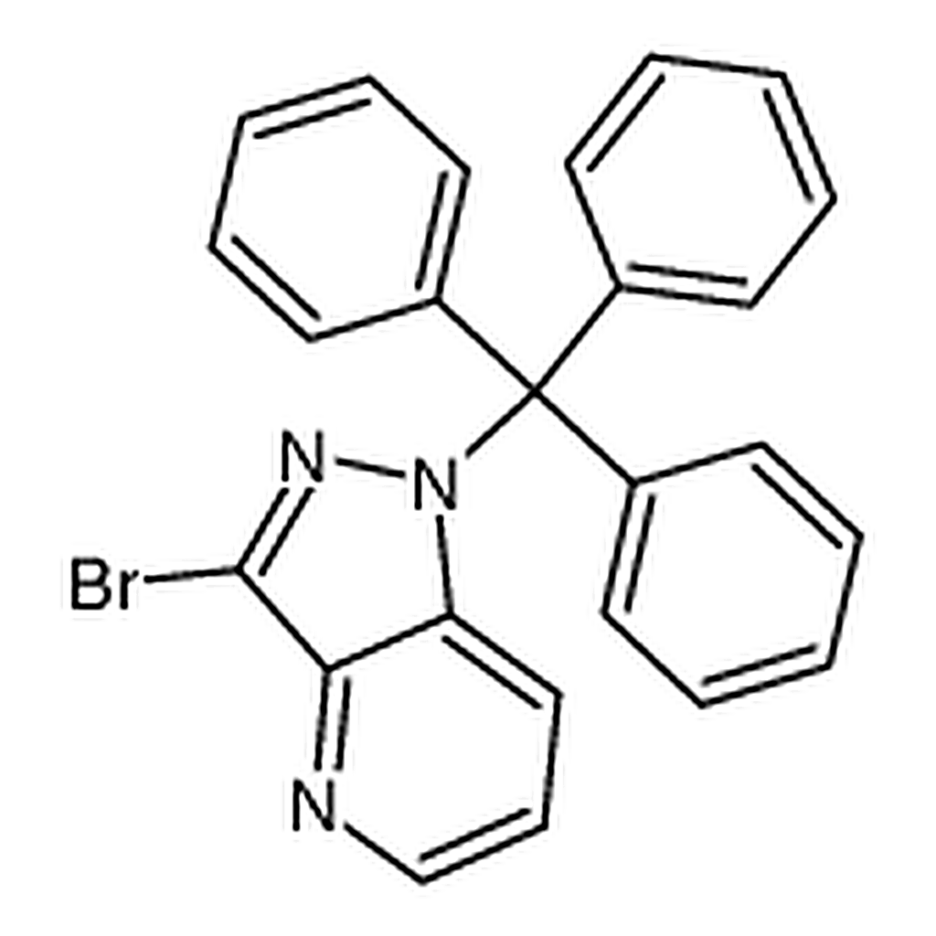 RHAWN 3-Bromo-1-trityl-1H-pyrazolo[4,3-b]pyridine