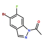 RHAWN 1-(5-Bromo-6-fluoro-1H-indazol-1-yl)ethanone