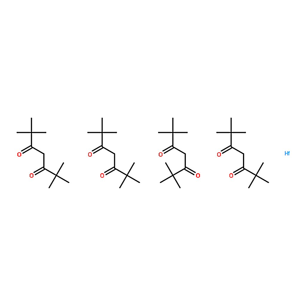 RHAWN Tetrakis(2，2，6，6-tetramethyl-3，5-heptanedionato)hafnium(IV)