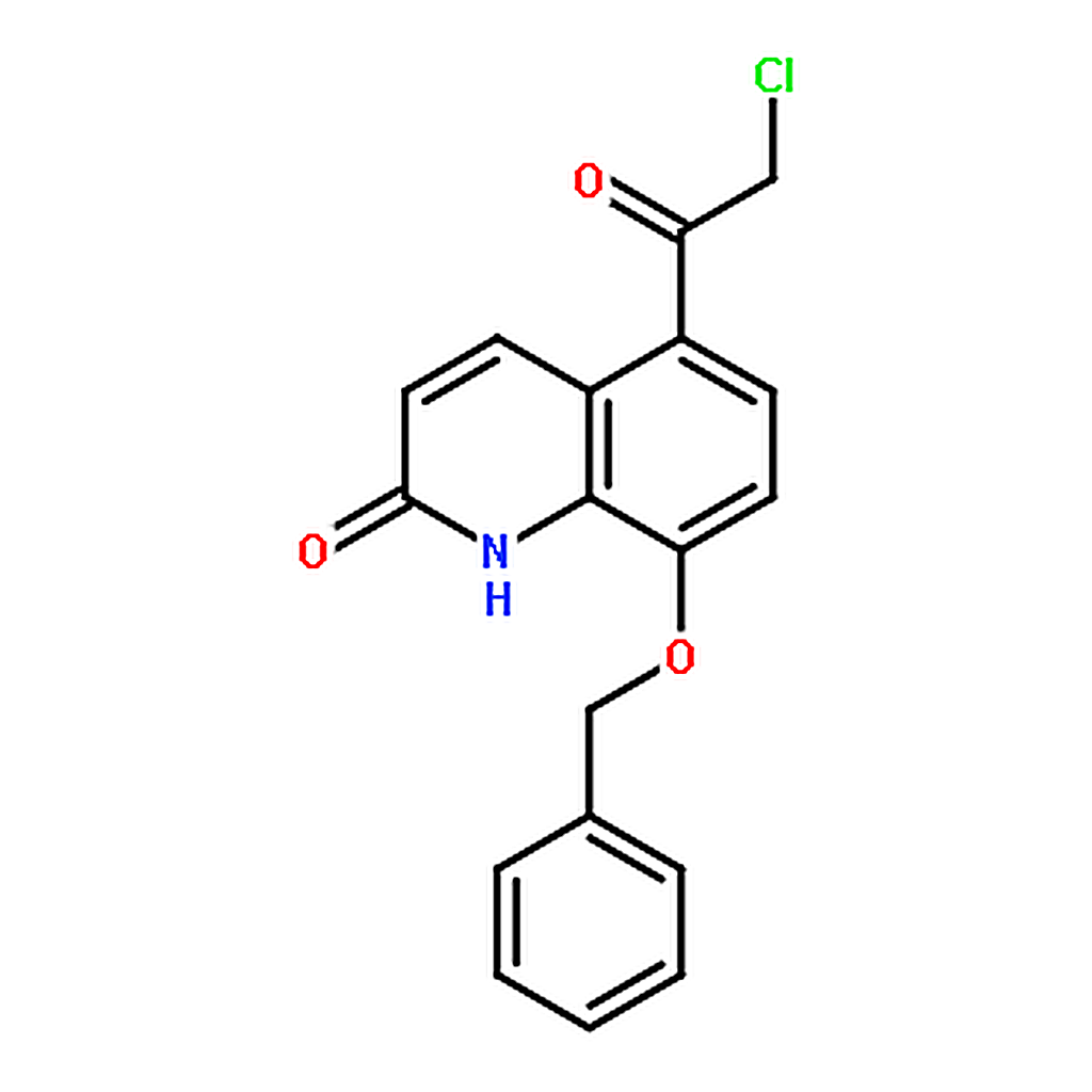 RHAWN 8-(Benzyloxy)-5-(2-chloroacetyl)quinolin-2(1H)-one