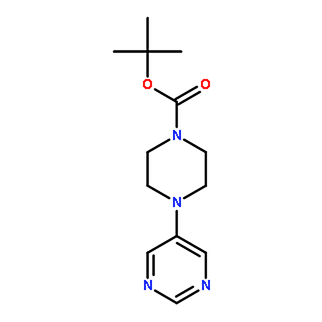 RHAWN tert-Butyl 4-(pyrimidin-5-yl)piperazine-1-carboxylate