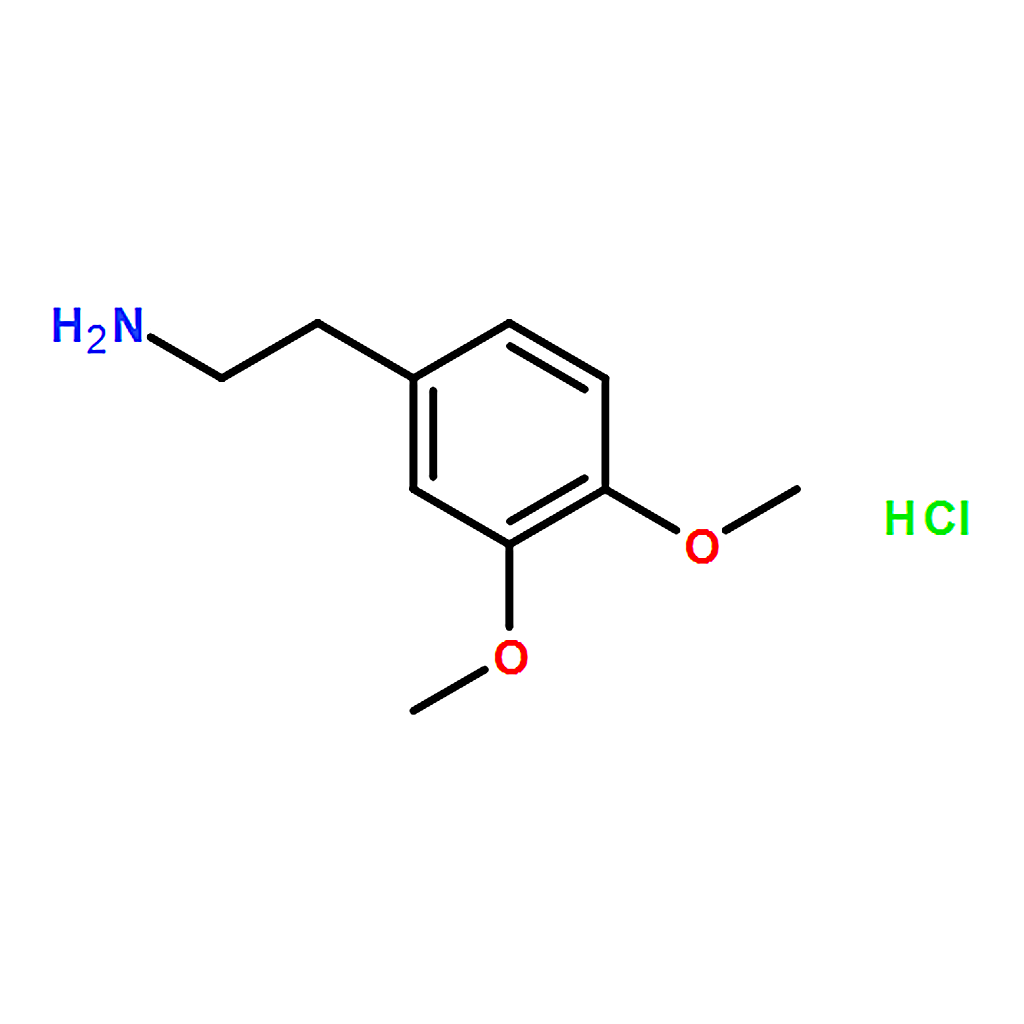 RHAWN 2-(3，4-Dimethoxyphenyl)ethanamine Hydrochloride