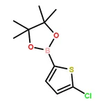 RHAWN 2-(5-Chlorothiophen-2-yl)-4,4,5,5-tetramethyl-1,3,2-dioxaborolane