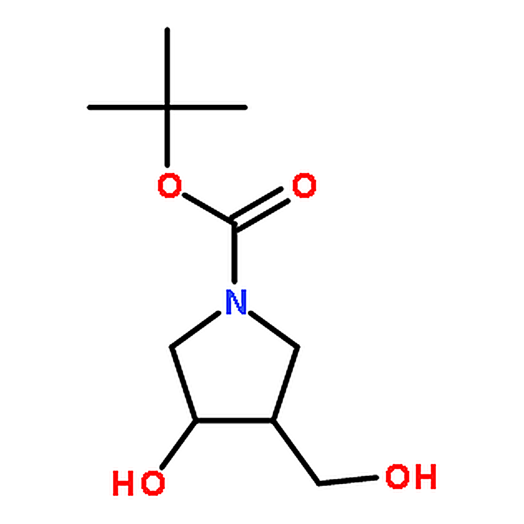 RHAWN Tert-Butyl (3R，4R)-3-Hydroxy-4-(Hydroxymethyl)Pyrrolidine-1-Carboxylate