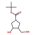 RHAWN Tert-Butyl (3R,4R)-3-Hydroxy-4-(Hydroxymethyl)Pyrrolidine-1-Carboxylate