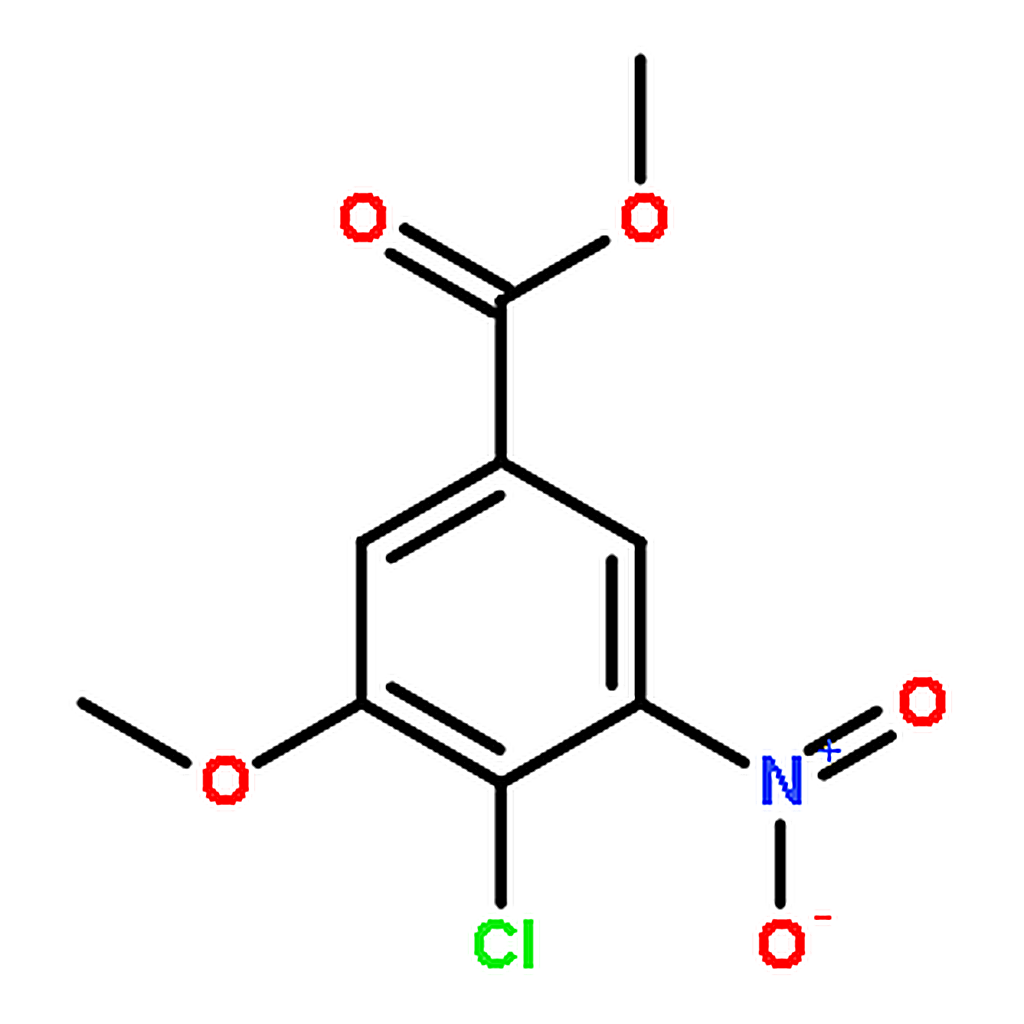 RHAWN Methyl 4-chloro-3-methoxy-5-nitrobenzoate