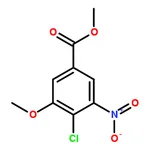 RHAWN Methyl 4-chloro-3-methoxy-5-nitrobenzoate