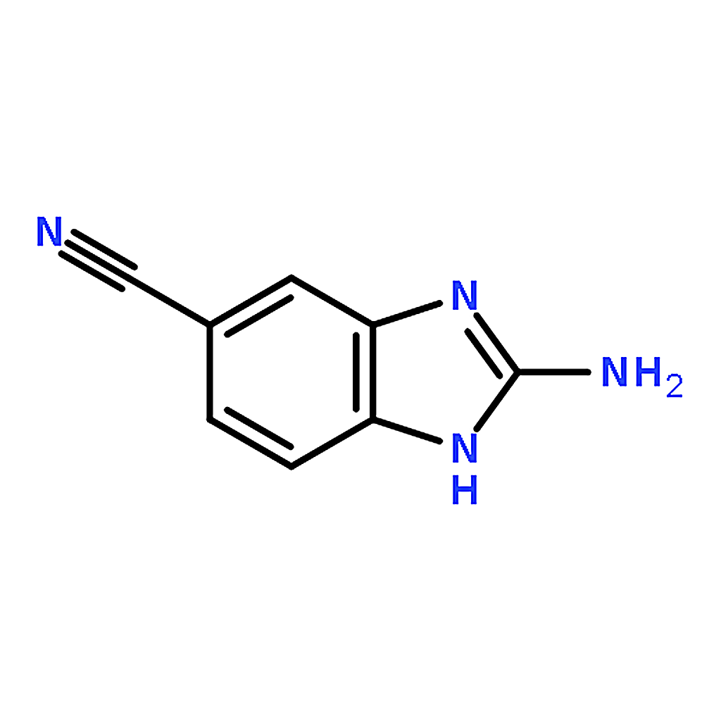 RHAWN 2-Amino-1H-benzo[d]imidazole-5-carbonitrile