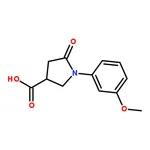 RHAWN 1-(3-Methoxyphenyl)-5-oxopyrrolidine-3-carboxylic acid