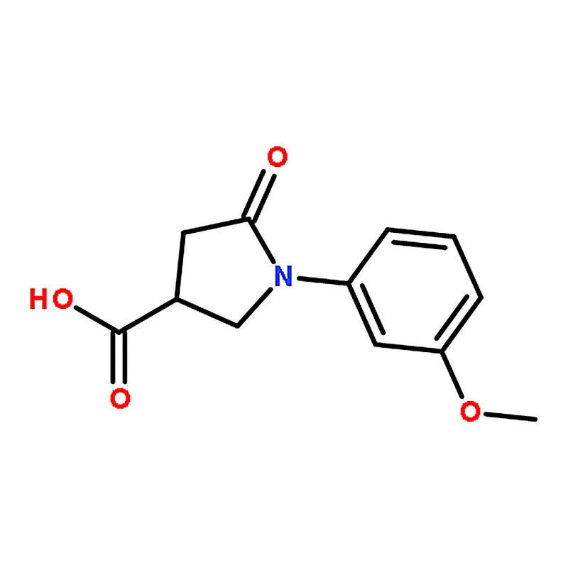 RHAWN 1-(3-Methoxyphenyl)-5-oxopyrrolidine-3-carboxylic acid