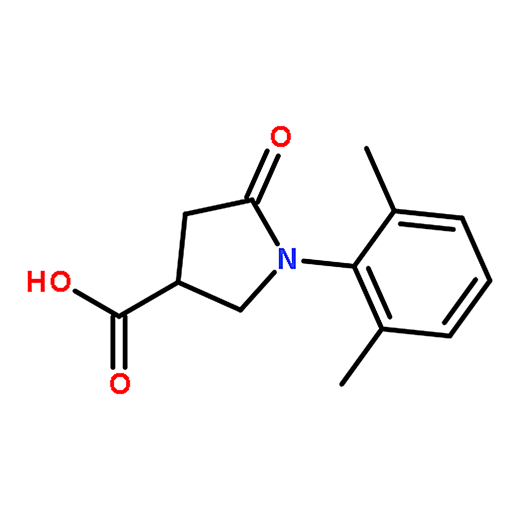 RHAWN 1-(2,6-Dimethylphenyl)-5-oxopyrrolidine-3-carboxylic acid