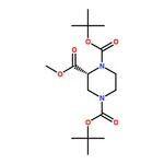 RHAWN (R)-1,4-Di-tert-butyl 2-methyl piperazine-1,2,4-tricarboxylate