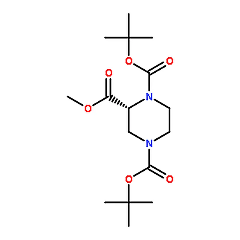 RHAWN (R)-1,4-Di-tert-butyl 2-methyl piperazine-1,2,4-tricarboxylate