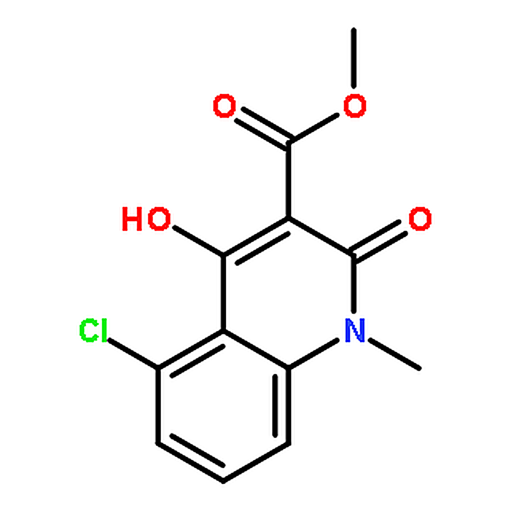 RHAWN Methyl 5-chloro-4-hydroxy-1-methyl-2-oxo-1,2-dihydroquinoline-3-carboxylate