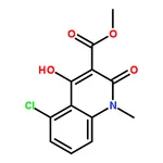 RHAWN Methyl 5-chloro-4-hydroxy-1-methyl-2-oxo-1,2-dihydroquinoline-3-carboxylate