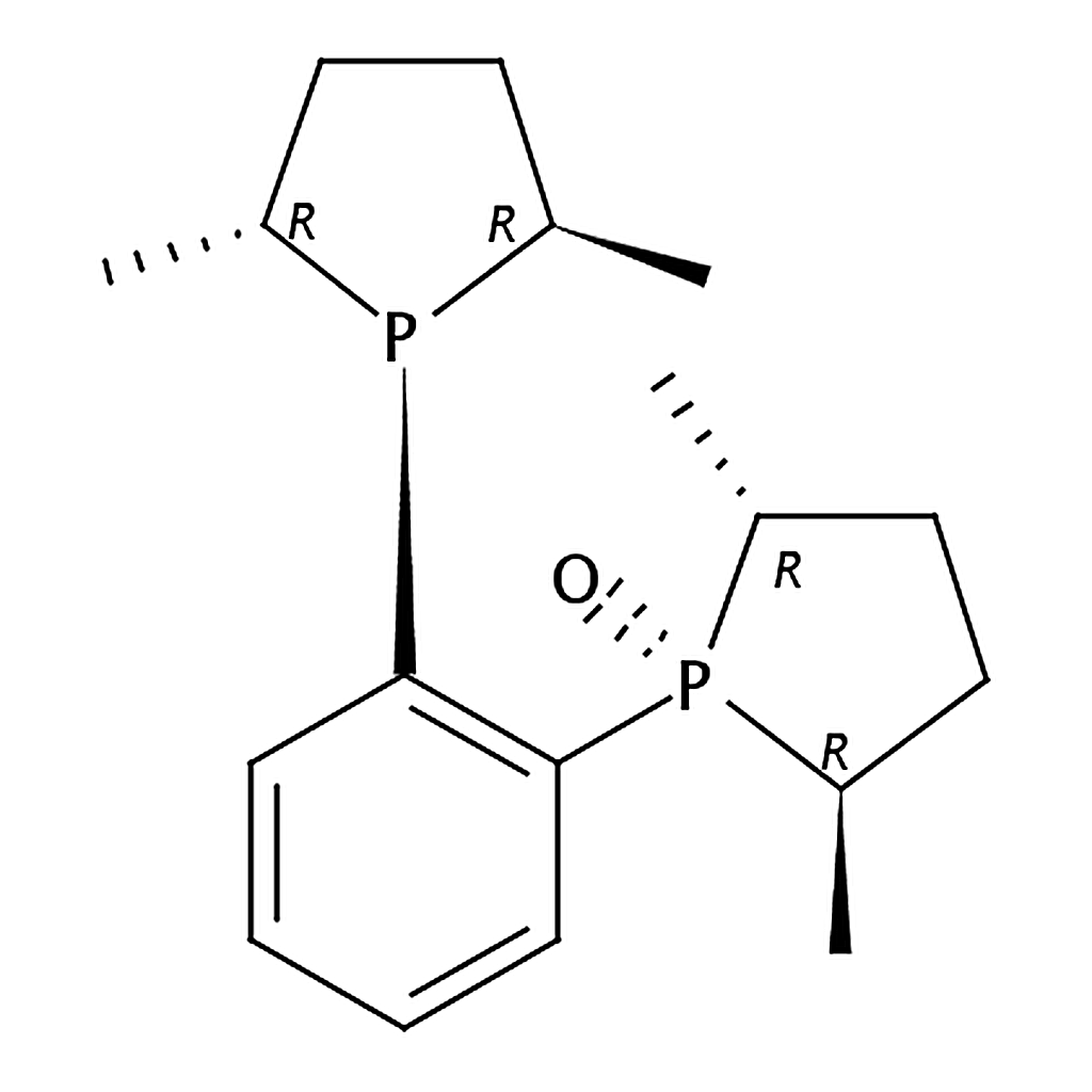 RHAWN [1-(2R,5R)-2,5-dimethylphospholanyl]-[2-(2R,5R)-2,5-dimethylphospholanyl-1-oxide]benzene