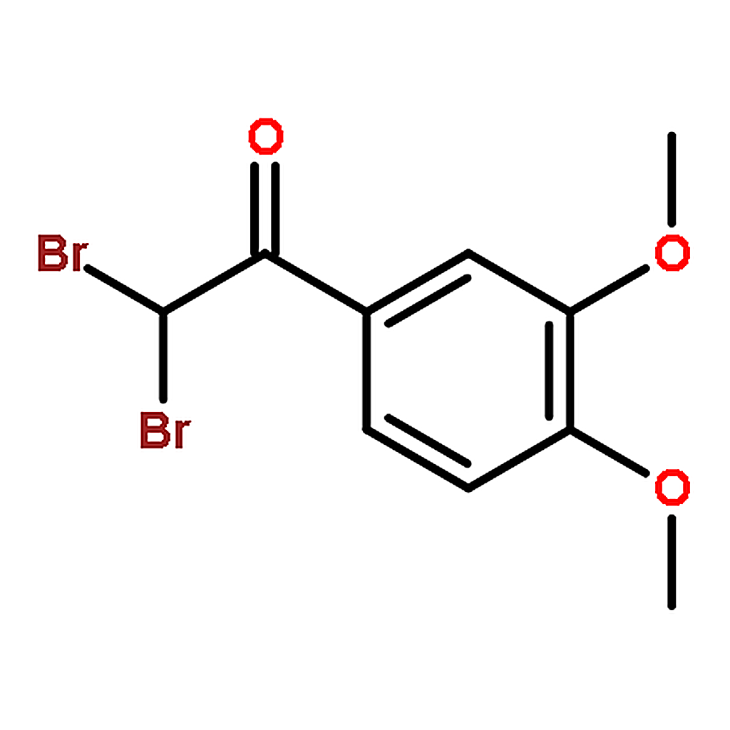 RHAWN 2，2-Dibromo-1-(3，4-dimethoxyphenyl)ethanone