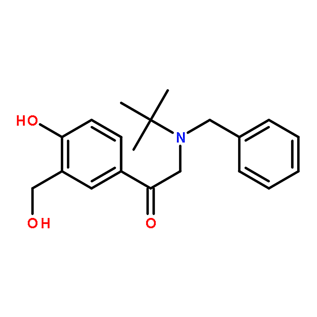 RHAWN 2-[benzyl(tert-butyl)amino]-1-[4-hydroxy-3-(hydroxymethyl)phenyl]ethanone