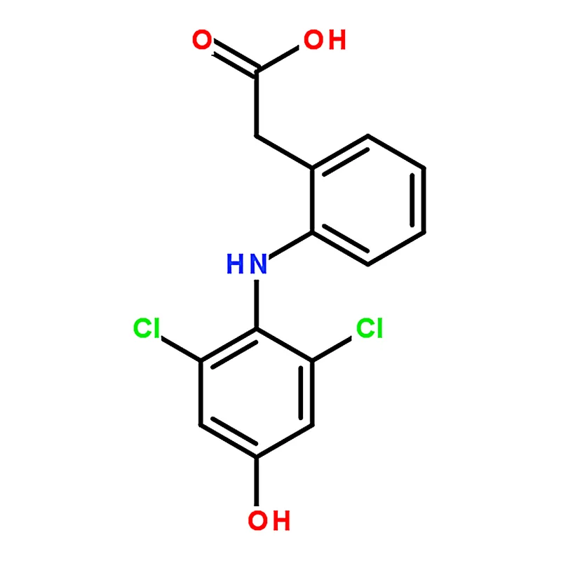 RHAWN 2-(2-((2,6-Dichloro-4-hydroxyphenyl)amino)phenyl)acetic acid