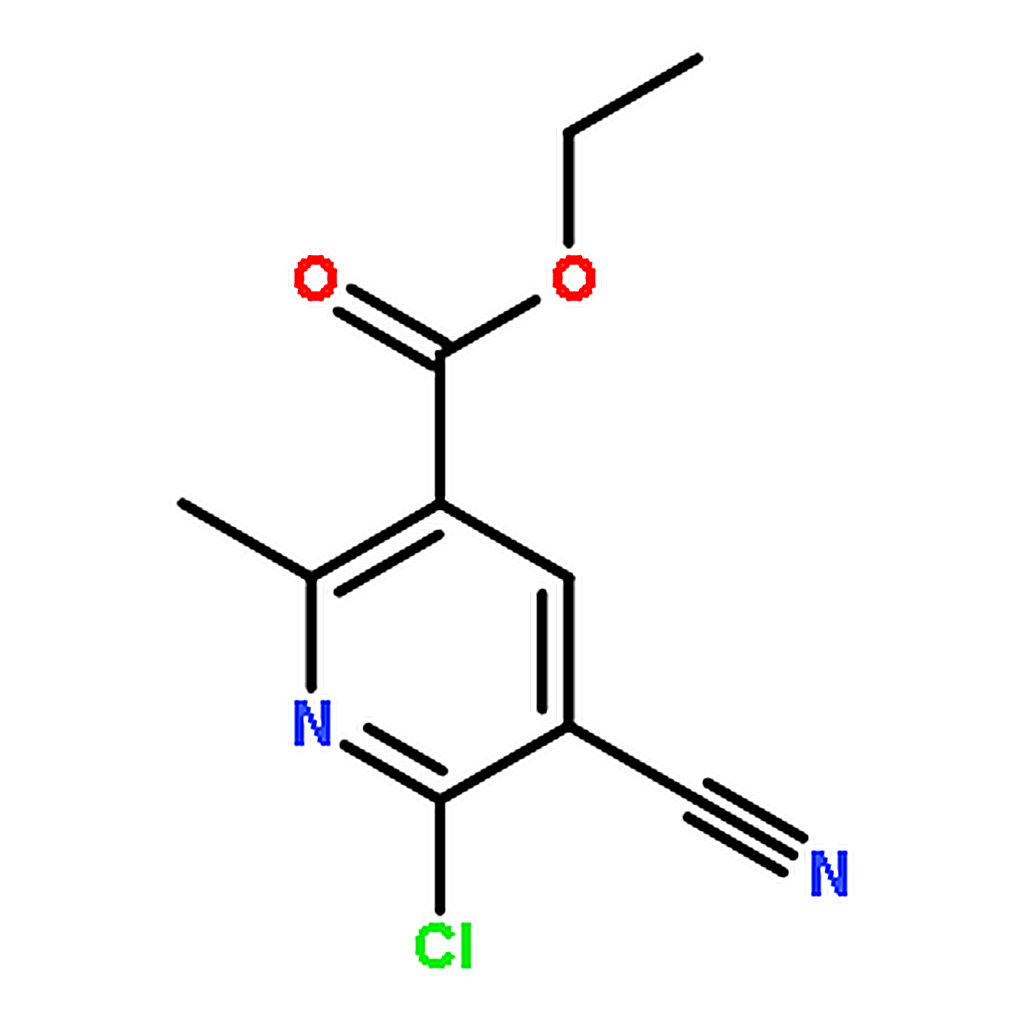 RHAWN Ethyl 6-chloro-5-cyano-2-methylpyridine-3-carboxylate