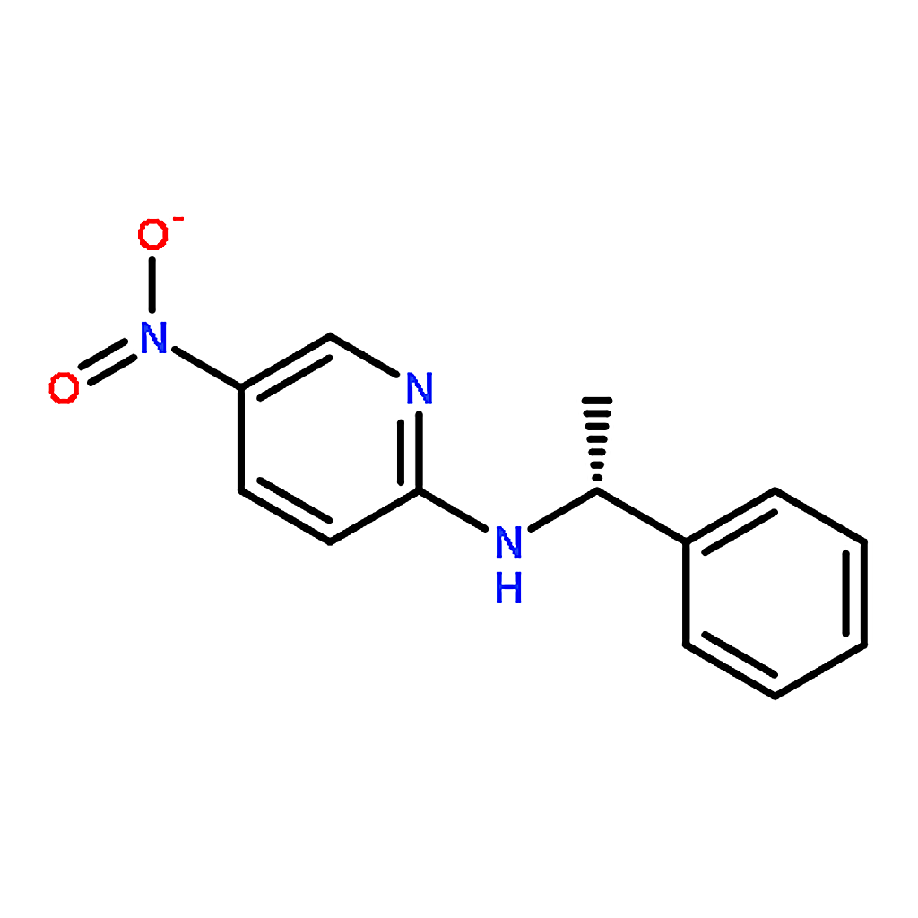 RHAWN (R)-5-Nitro-N-(1-phenylethyl)pyridin-2-amine
