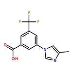 RHAWN 3-(4-Methyl-1H-imidazol-1-yl)-5-(trifluoromethyl)benzoic acid