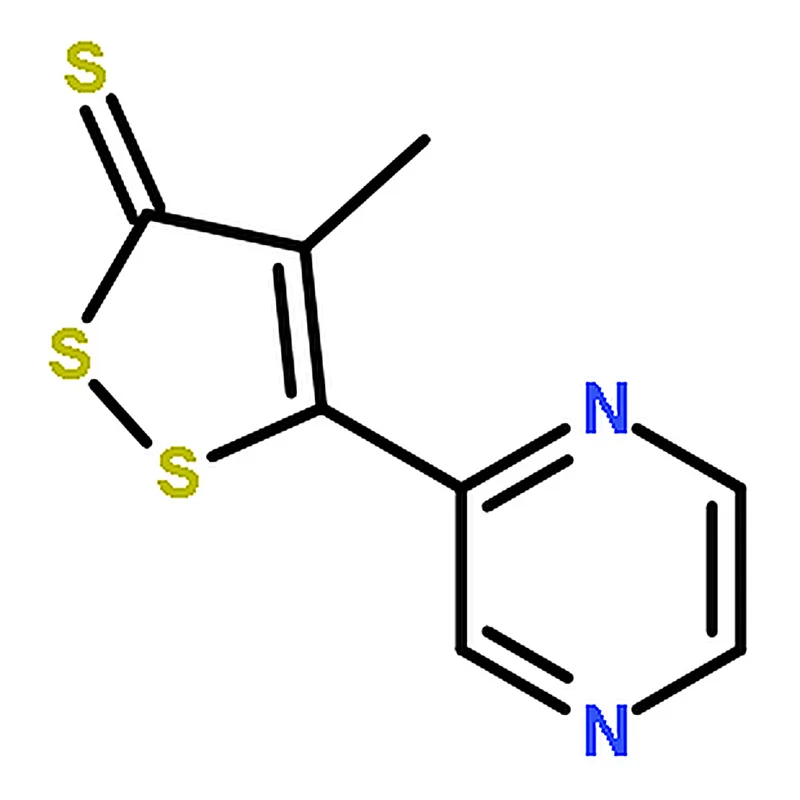 RHAWN 4-Methyl-5-(pyrazin-2-yl)-3H-1,2-dithiole-3-thione
