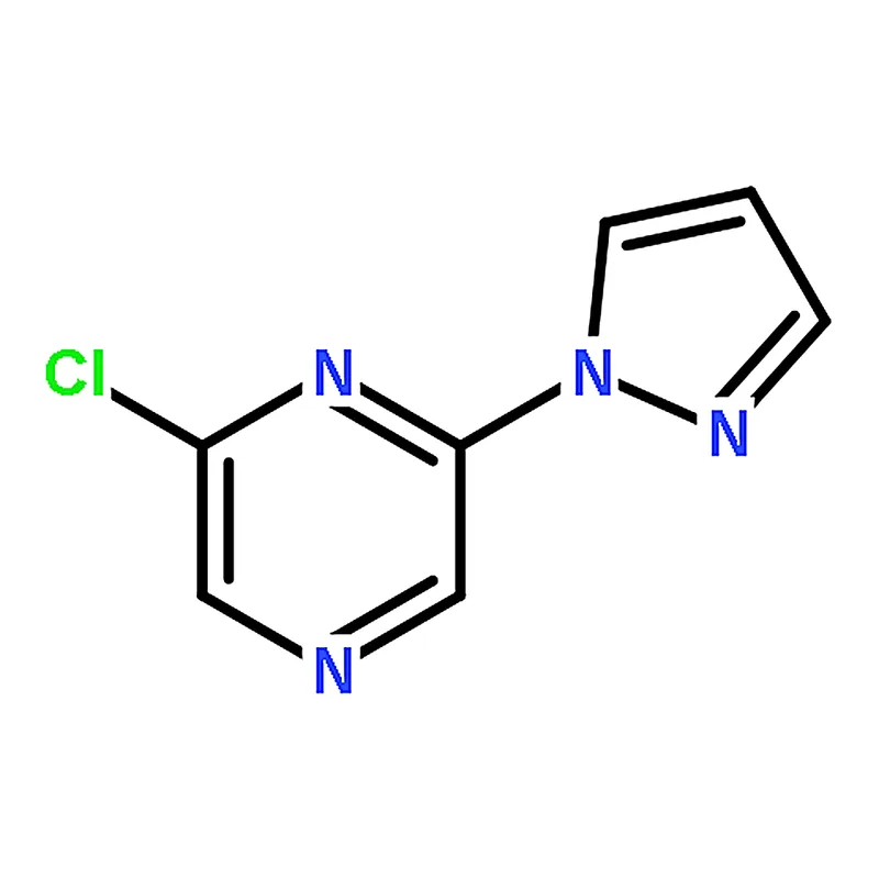 RHAWN 2-Chloro-6-(1H-pyrazol-1-yl)pyrazine