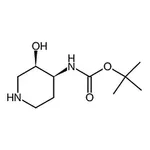 RHAWN tert-Butyl ((3R,4S)-3-hydroxypiperidin-4-yl)carbamate