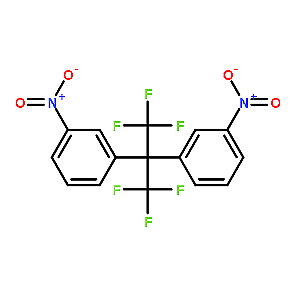 RHAWN 2,2-Bis(3-nitrophenyl)hexafluoropropane