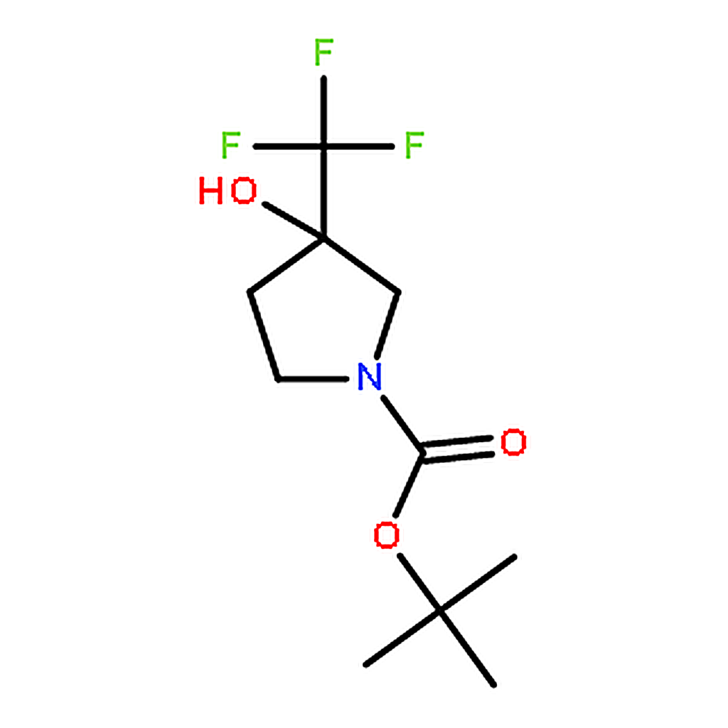 RHAWN tert-Butyl 3-hydroxy-3-(trifluoromethyl)pyrrolidine-1-carboxylate