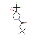 RHAWN tert-Butyl 3-hydroxy-3-(trifluoromethyl)pyrrolidine-1-carboxylate