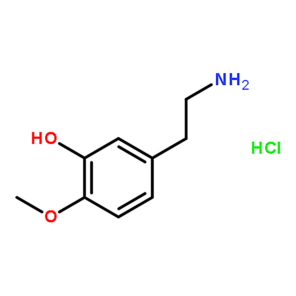 RHAWN 5-(2-Aminoethyl)-2-methoxyphenol hydrochloride