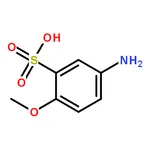 RHAWN 5-amino-2-methoxybenzenesulphonic acid