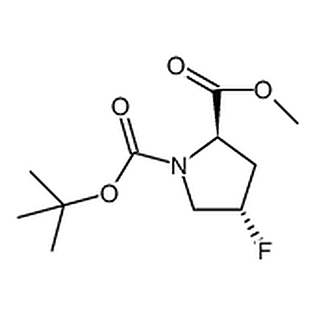 RHAWN 1-tert-butyl 2-methyl (2R，4S)-4-fluoropyrrolidine-1，2-dicarboxylate