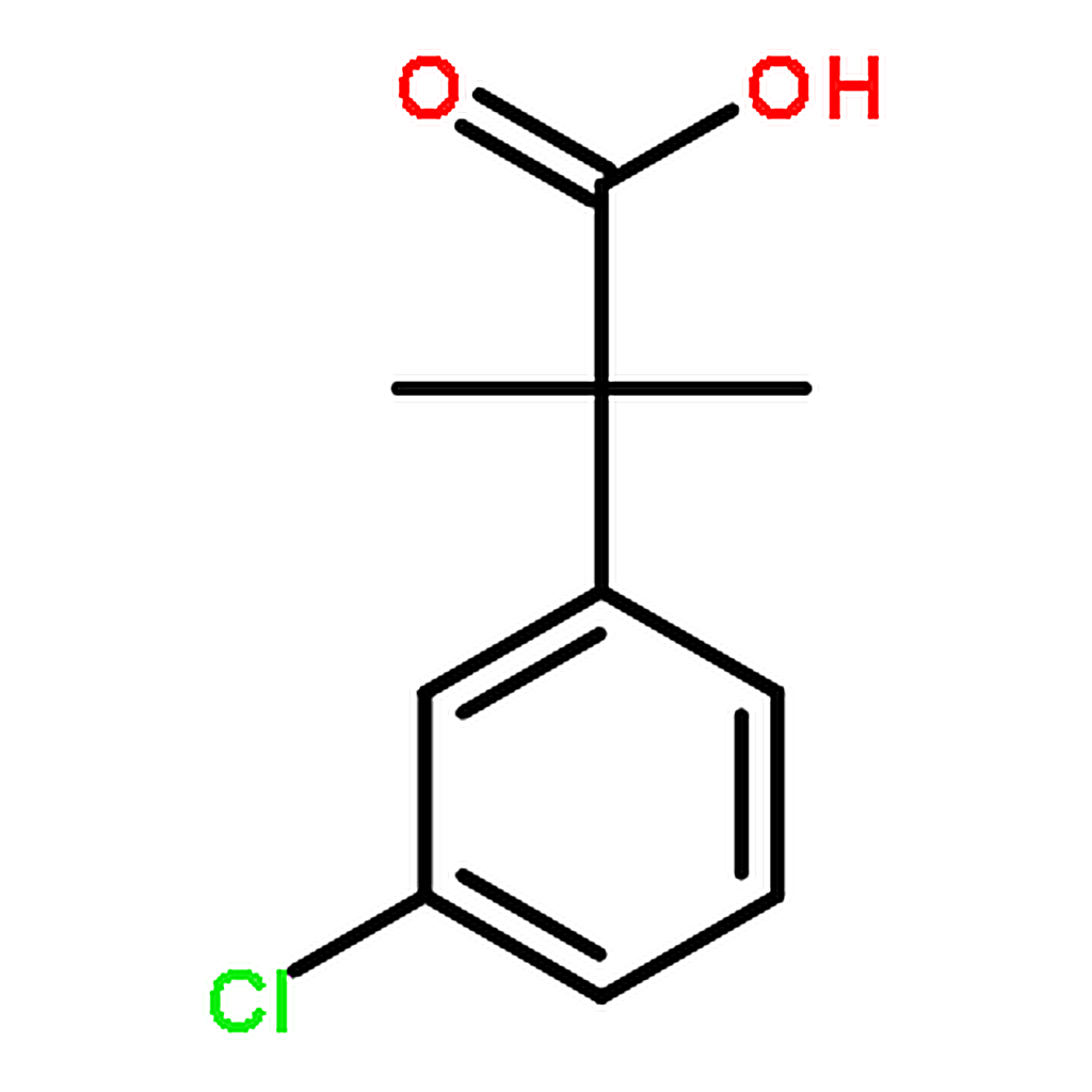 RHAWN 2-(3-Chlorophenyl)-2-methylpropanoic acid
