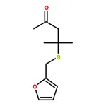 RHAWN 4-((2-Furylmethyl)thio)-4-methylpentan-2-one