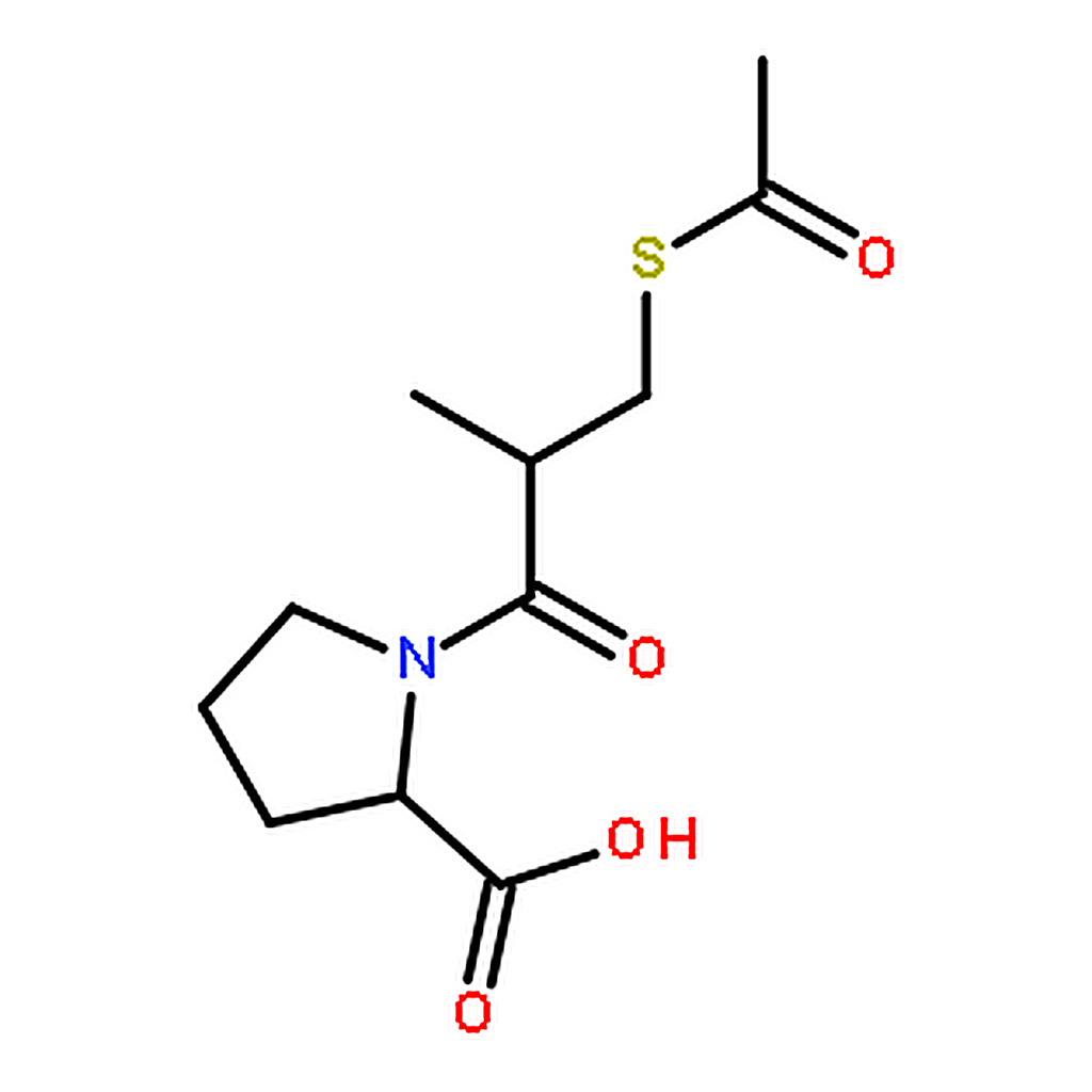 RHAWN N-[3-(Acetylthio)-(2S)-methylpropionyl]-L-proline hydrate