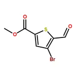 RHAWN Methyl 4-bromo-5-formylthiophene-2-carboxylate