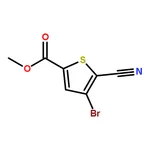 RHAWN Methyl 4-bromo-5-cyanothiophene-2-carboxylate