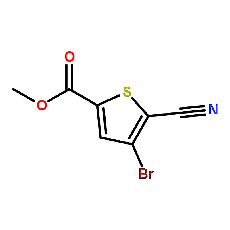 RHAWN Methyl 4-bromo-5-cyanothiophene-2-carboxylate