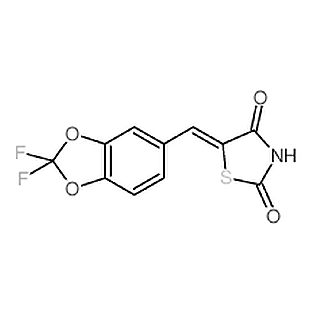 RHAWN 5-((2,2-Difluorobenzo[d][1,3]dioxol-5-yl)methylene)thiazolidine-2,4-dione
