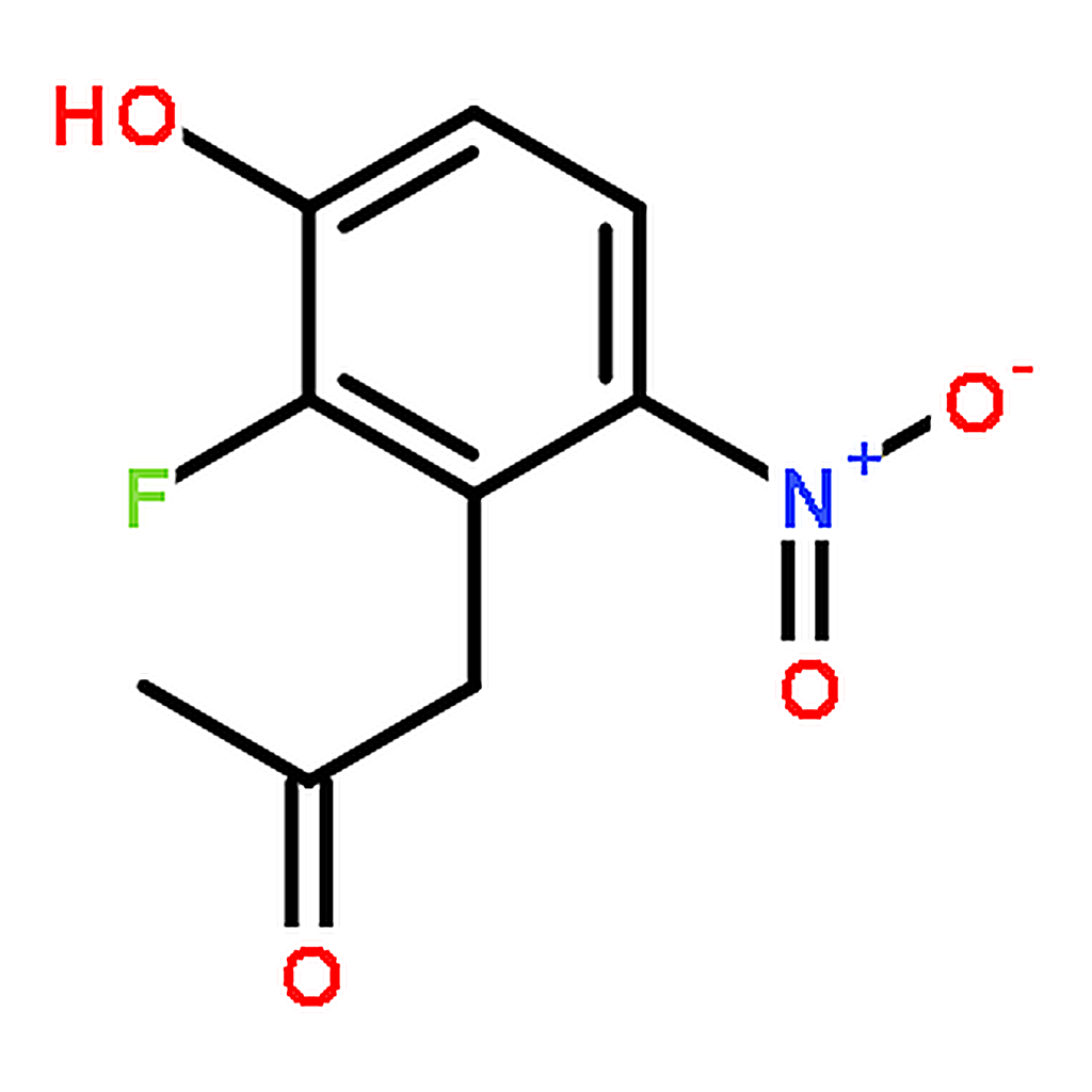 RHAWN 1-(2-Fluoro-3-hydroxy-6-nitrophenyl)propan-2-one