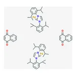 RHAWN 1,3-Bis(2,6-diisopropylphenyl)imidazol-2-ylidene(1,4-naphthoquinone)palladium(0) dimer