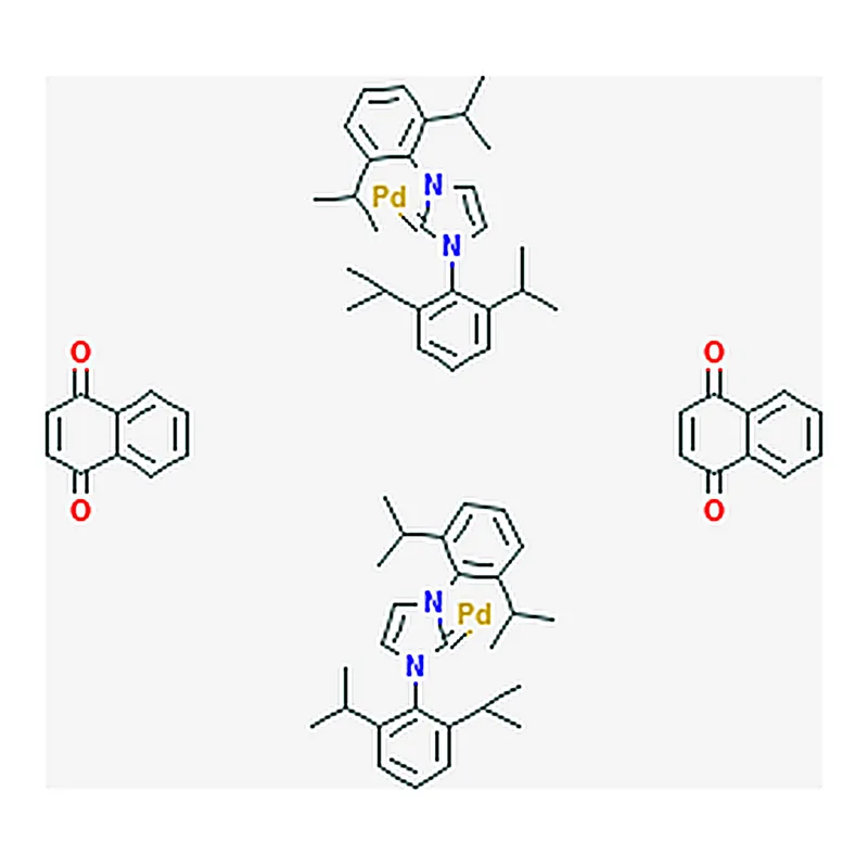 RHAWN 1,3-Bis(2,6-diisopropylphenyl)imidazol-2-ylidene(1,4-naphthoquinone)palladium(0) dimer