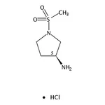 RHAWN (3S)-1-methanesulfonylpyrrolidin-3-amine hydrochloride