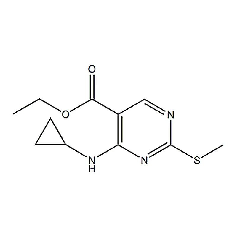 RHAWN Ethyl 4-(cyclopropylamino)-2-(methylthio)pyrimidine-5-carboxylate