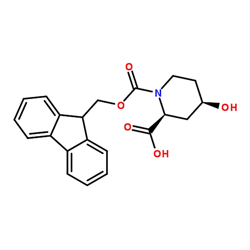 RHAWN (2S,4R)-1-(((9H-Fluoren-9-yl)methoxy)carbonyl)-4-hydroxypiperidine-2-carboxylic acid